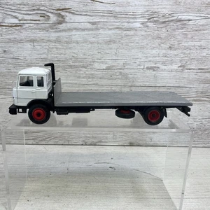 Modelo de plástico fundido a presión y transportador de plataforma plana vintage Gran Bretaña 1:32 9582 - Imagen 1 de 20