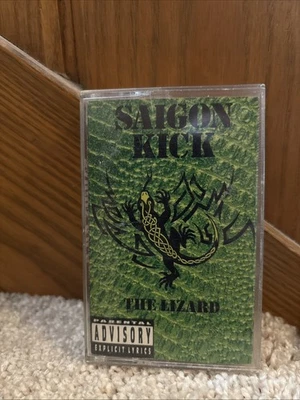 SAIGON KICK- THE LIZARD Cassette 1992 80s HAIR METAL GLAM ROCK POISON / WARRANT - Image 1 of 4