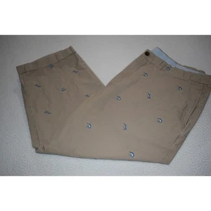 Brooks Brothers Pants Mens Size 42 x 27 Short Length Khakis Light Tan Chino - Picture 1 of 7