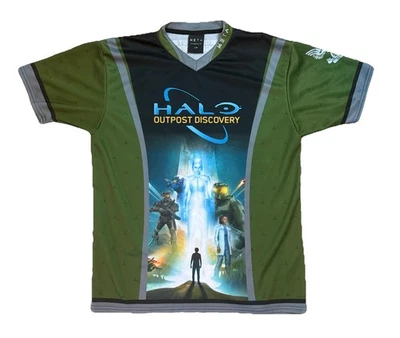 Halo Outpost Discovery Promo Jersey E- Sports Meta Size Large RARE - Image 1 of 4