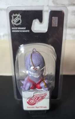 Team Sports America Detroit Red Wings Team Mascot Ornament New Old Stock 2018 - Image 1 of 2