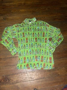 Authentic 1990s Gianni Versace perfume bottle apple green shirt - Picture 1 of 8