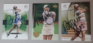 NATALIE GULBIS SIGNED CARD LOT UPPER DECK LPGA SOLHEIM CUP US OPEN  2025 - Picture 1 of 1