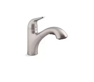 Grifo de cocina extraíble Kohler Jolt vibrante de acero inoxidable 30612-VS - Imagen 1 de 4