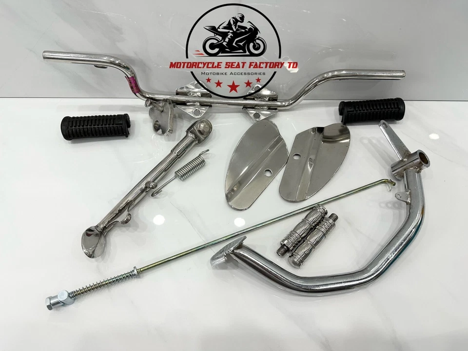 Honda SS50 CL50 CL70 CD50 S50 Guard, Rod, Brake, Foot Peg, Stand, Rear Footrest. - Image 1 of 4