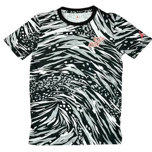 Jordan Tatum Zoo Black White Tee Shirt Large 12-13 - Picture 1 of 11