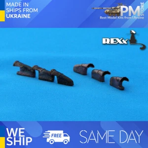 REXx 48010 1/48 Exhaust Pipes for Spitfire Mk.V Airplane Univers - Picture 1 of 4