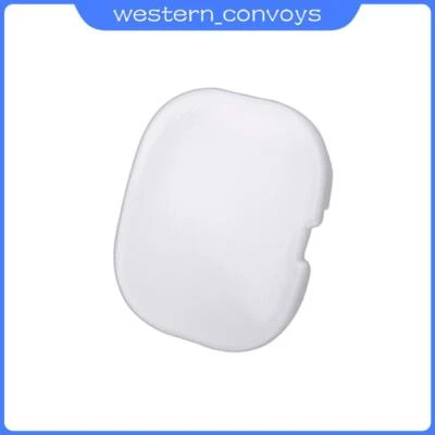 Cubierta de tapa de ojo de gancho de remolque para parachoques delantero Smart Fortwo 453 White Fit 2016-18 Foto 1 de 4