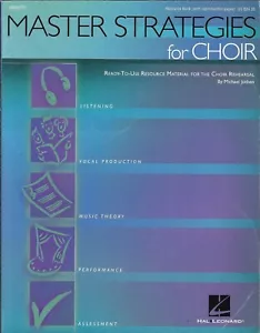 Master Strategies for Choir (2005, Paperback) - Foto 1 di 2