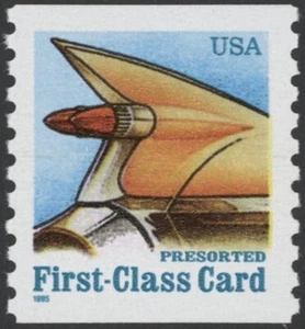 1995 US Scott #2908 Auto Tail Fin Coil Single MNH - Picture 1 of 1