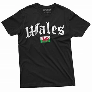 T-Shirt Wales Flagge Wales National Tee Welshman Geschenkideen Patriotisch Wales Shirt - Bild 1 von 9
