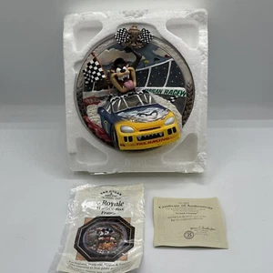 Taz-Car "Grand Champ" A1271 Collector Plate w/COA - Picture 1 of 4