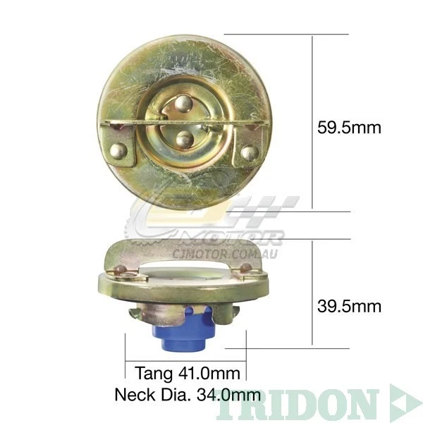 TRIDON FUEL CAP NON LOCKING FOR TOY Landcruiser Diesel HJ61, HJ75 Turbo 84-91 - Image 1 of 1
