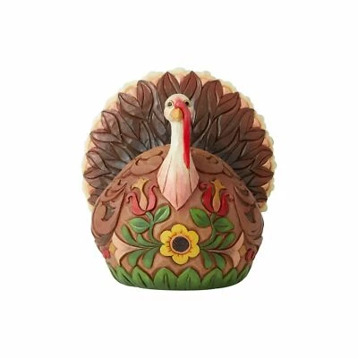 Jim Shore Turkey Feast Mode #6006696 NEW in Box (6" TALL)