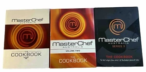 MASTERCHEF AUSTRALIA - VOLUME 1, VOLUME 2 & VOLUME 3 - THE COOKBOOK Master Chef - Bild 1 von 16