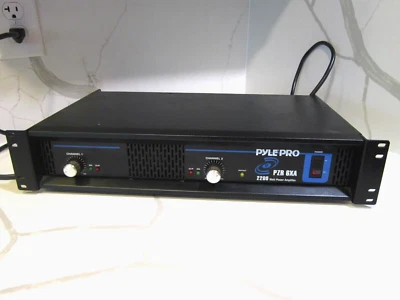 Pyle Pro PZR6XA 2200 Professional DJ Power Amplifier - Image 1 of 4