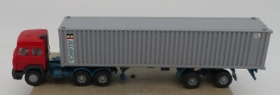 WIKING HO 1/87 Camion IVECO Semi Rimorchio Container SATTELZUG ALIANCAL #523 - Immagine 1 di 4