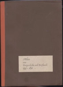 Postgeschichte und Briefkunde 1745-1850,Atlas, Ausgabe 1980 - Bild 1 von 13