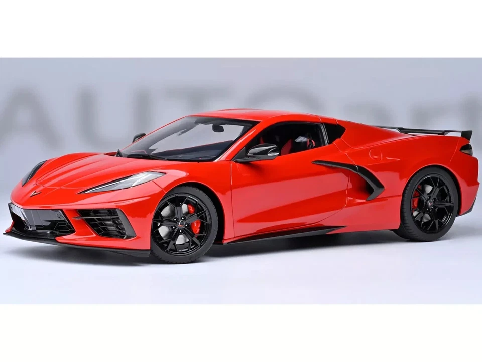 2020 Chevrolet Corvette C8 Stingray Torch Red 1/18 Model Car By Autoart 71282