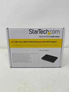 Startech S2510BPU33 2.5in USB 3.0 to SATA III HDD Enclosure Drive UASP - Picture 1 of 4