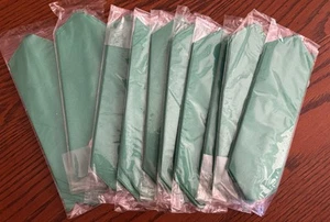 10 Large GREEN Pull Bows~ 6 inch~Party/Gift Wrap~easy just pull strings - Picture 1 of 6