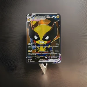 Pokémon Non-TCG Wolverine Pikachu VCOS High Quality Holo Fan Art Poncho - Picture 1 of 5