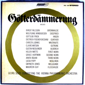 6 LP BOX LONDON ffrr UK ED1 Wagner GOTTERDAMMERUNG Solti NILSSON OSA-1604 EX - Picture 1 of 6