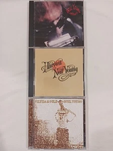 Neil Young (3 CD Lot) Harvest, Silver & Gold, Unplugged VG Cond Rock Music CDs  - Picture 1 of 19