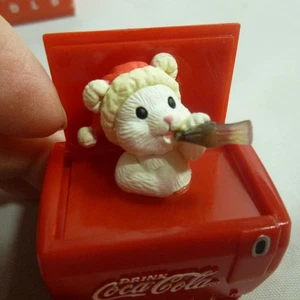 Adorno de Navidad Coca-Cola - 1993 "Cool Yule" enfriador emergente - con caja - COMO NUEVO - Imagen 1 de 9
