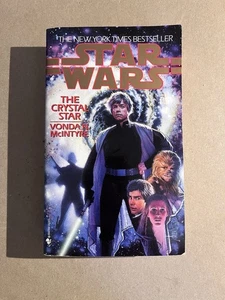 STAR WARS : THE CRYSTAL STAR by Vonda N. McIntyre 1995 Bantam paperback - Picture 1 of 3