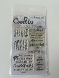 Card-io Collection Combinations Sentiments Christmas Stamps - Picture 1 of 6