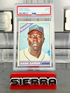 1966 Topps Hank Aaron #500 HOF Braves PSA 4 VG-EX - Picture 1 of 3