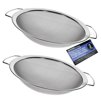 Stainless Steel Paint Strainer, 2Pack - Fits Over 5 Gallon Paint Bucket Cans - Image 1 of 4