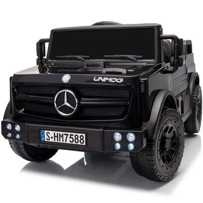 Mercedes-Benz Licensed Kids 12V Ride on Toy Electric Car with Parent Remote MP3 - Image 1 of 4