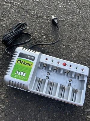 Nuon Universal Charger For Ni-MH - FAST CHARGER - AA, AAA, C, D, 9V - Free Ship - Image 1 of 4