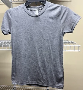 Bella+Canvas Gray Short Sleeve Crew Neck Triblend T-Shirt Youth Small (6-8) New - Picture 1 of 6