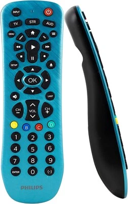 SRP3249B Philips Universal Remote Control Universal Remote Replacement Blue 27 - Image 1 of 4
