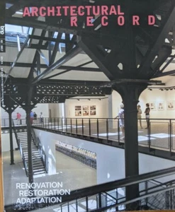Architectural Record Feb 2017 Renovation Restoration Adaptation - Foto 1 di 6