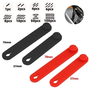Motorcycle Rubber Strap Fixing Tension Strap Tubing Clutch Cables Tie Universal - Imagen 1 de 54