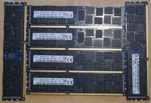 96GB 6x 16GB SK Hynix 2Rx4 PC3L-12800R DDR3 RAM HMT42GR7AFR4A Workstation Server - Afbeelding 1 van 2