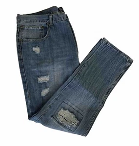 Brooklyn Cloth MFG Co. de colección Jeans lavado medio | desgastados | 38x32 - Imagen 1 de 8