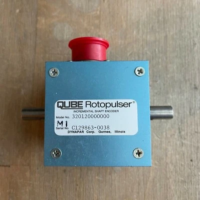 DYNAPAR 320120000000 3/8" DBL-END INCREMENTAL SHAFT SINK OUTPUT MODEL M1 ENCODER - Image 1 of 4