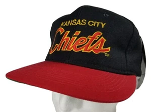 NOS Vintage Sports Specialties Pro Line Kansas City Chiefs Snapback Hat Cap NWT - Picture 1 of 21