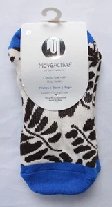 Move Active Women's Classic Low Rise Grip Socks HT3 Multicolor Size: Small NWT - Picture 1 of 4