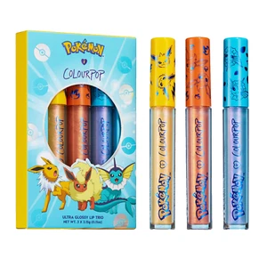 ColourPop X Pokémon Lip Gloss Kit Eevee Evolution - Free Shipping New in Box - Picture 1 of 2