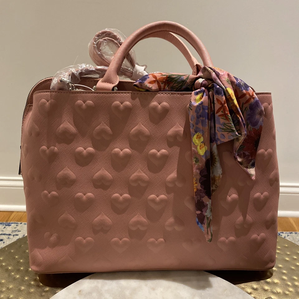 Betsey Johnson Skulltastic Satchel Bag, Black - BM20535