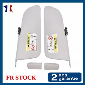 Visières pare-soleil Gauche & Droite pour Citroën C3 II SC 2009-2016 1613251480 - Picture 1 of 13
