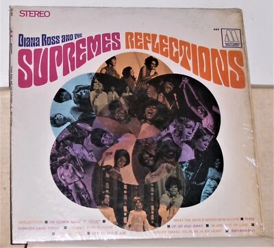Diana Ross and The Supremes - Reflections - 1968 Vinyl LP Record Album - Image 1 of 2
