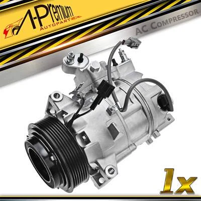 A-Premium AC Compressor w/DCS17E Compressor for Infiniti EX35 08-09 G35 M35 3.5L - Image 1 of 4