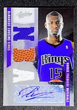Demarcus Cousins 2010-11 Absolute Memorabilia Rookie Auto /499 RPA #155